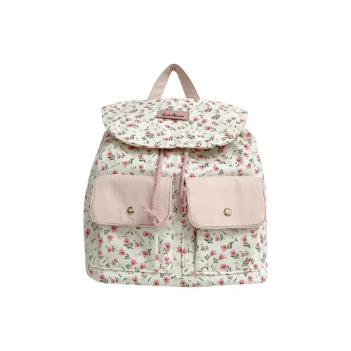 Ji Reminiscence Backpacks Floral Pattern