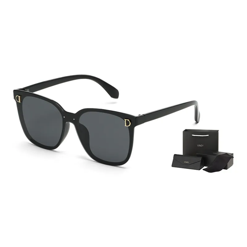 VINEY Sunglasses Unisex Black-1