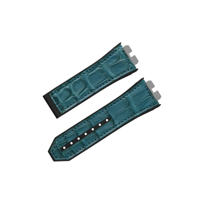 VAGENARI Rubber Strap Unisex Watch Band Compatible With Hublot Big Bang Tattoo Edition 45mm 415 Watch Band Unisex-7