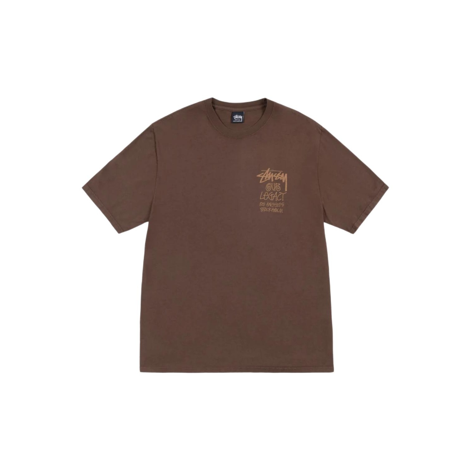 Stussy X Our Legacy Ol Surfman Pigment Dyed Tee - POIZON