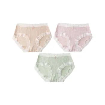 Flowers In Water Underpants Women's 3 Pack