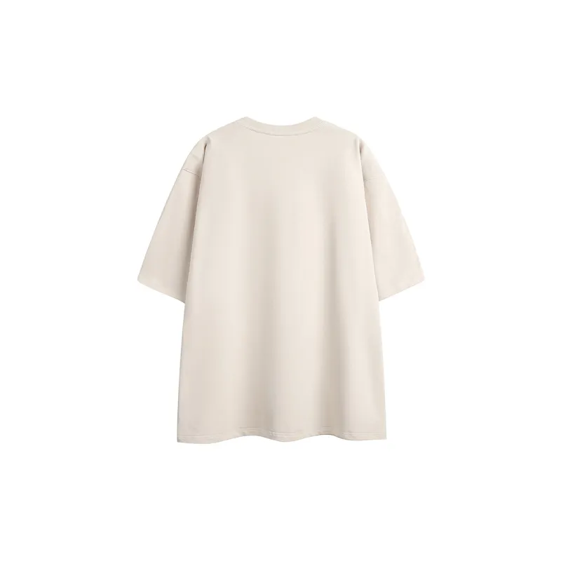 ICH MODE Drop Shoulder Sleeve T Shirt Unisex-15