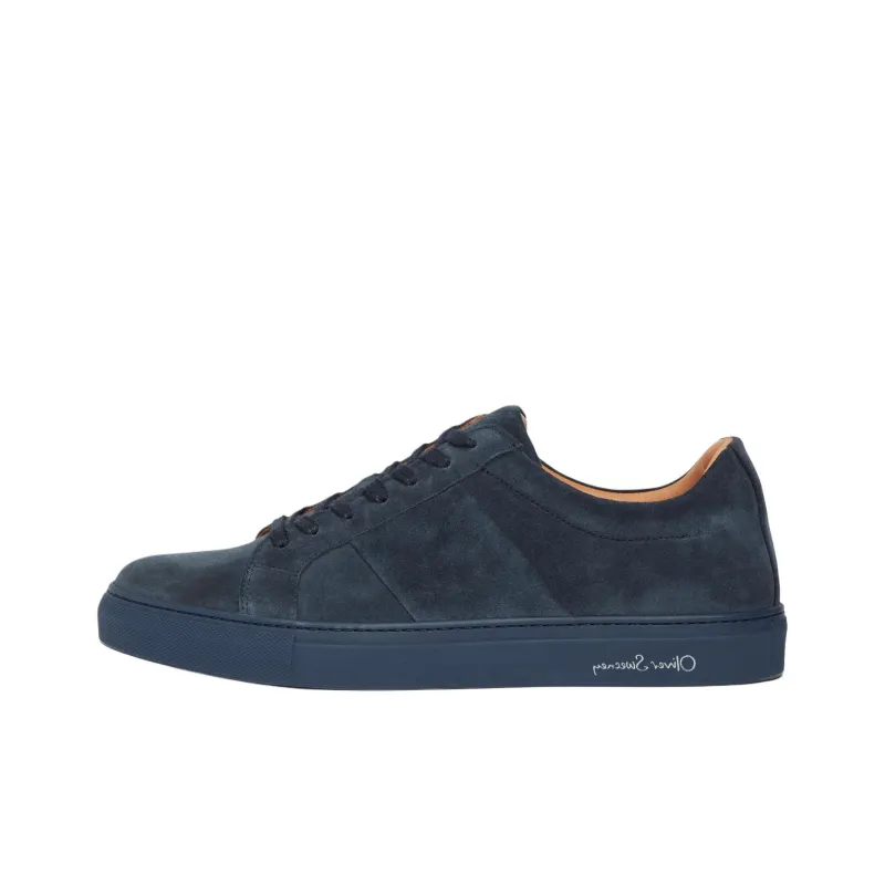 Oliver Sweeney Low Top Skateboard Shoes Men's Blue-0