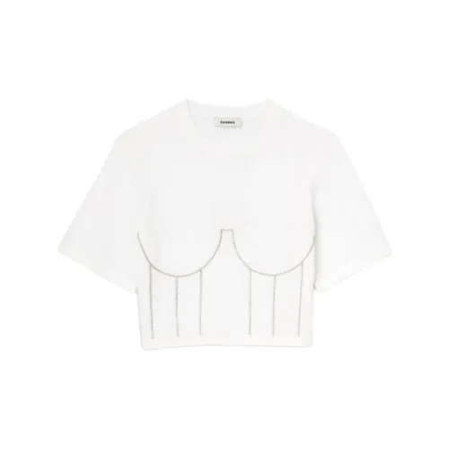 Sandro T-Shirts Women's White