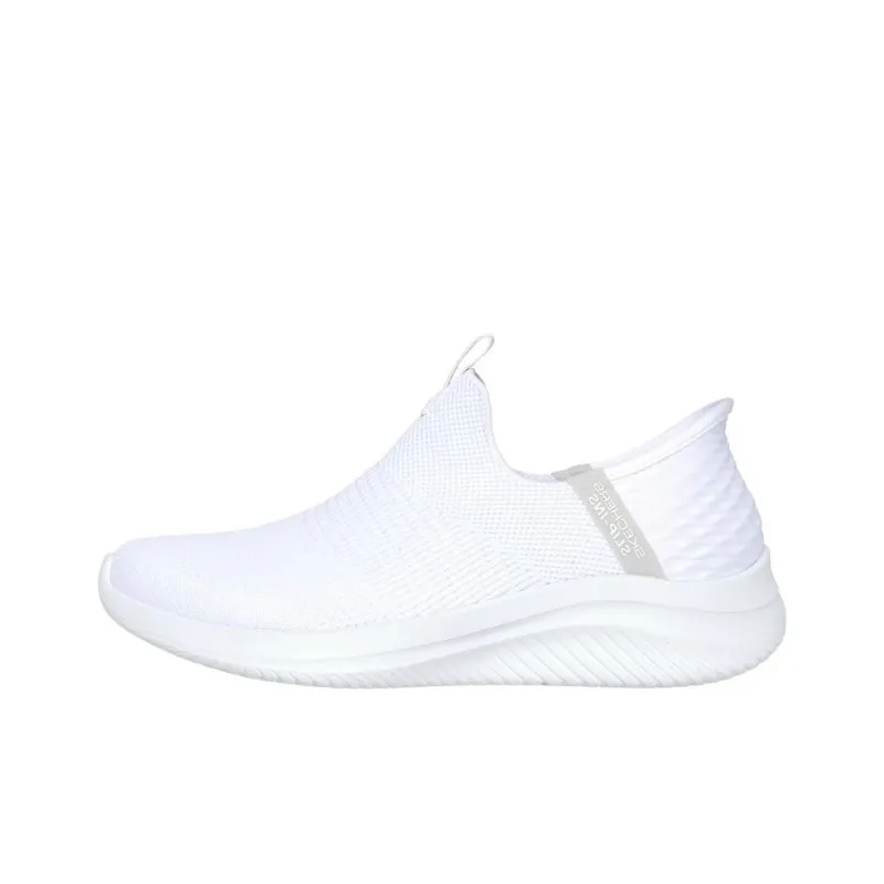 Skechers Ultra Flex 3.0 Anti Slip Wear Resistant Low Top Casual Shoes Women's White-0