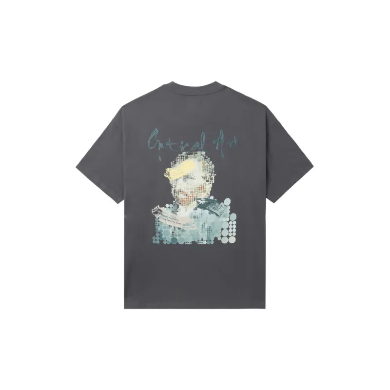 MUSIUM DIV Graphic print Cotton blend T shirt-6