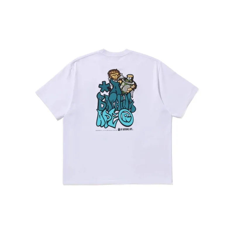 Bape Graffiti Bape Relaxed Fit Tee-4