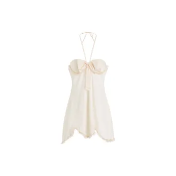 Flowers In Water Nightgown Women's Champagne