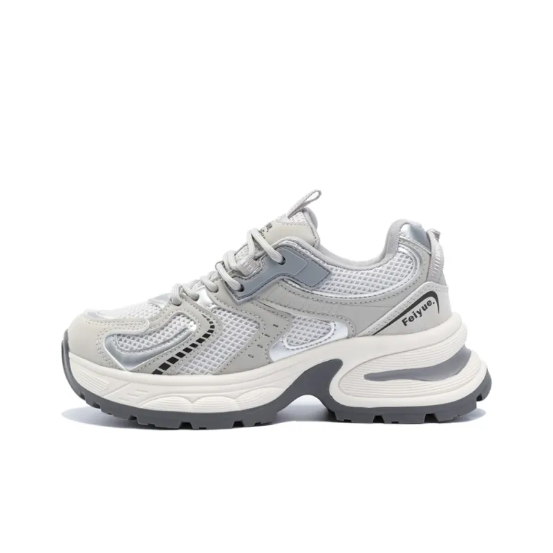 Dafu Leaps Forward Cushioning Anti-Slip Wear-Resistant Breathable Height Increasing Low-Top Chunky Sneakers Women's-1