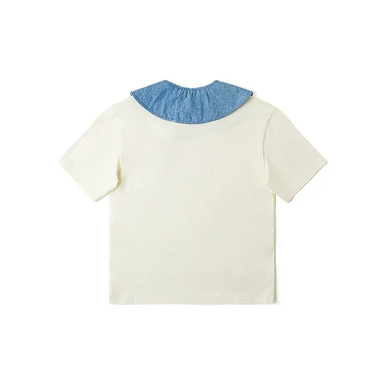 Lee T Shirts Women's Ecru-1