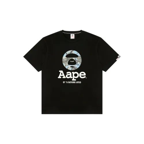 Aape BY *A BATHING APE® Logo-print T-shirt