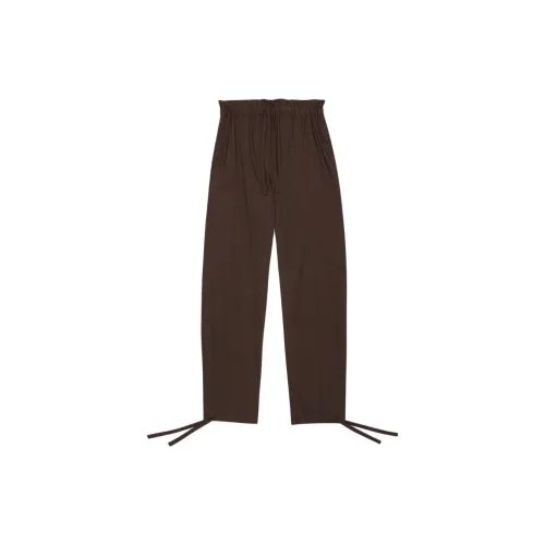 Kith X GANNI Casual Pants Women's Brown