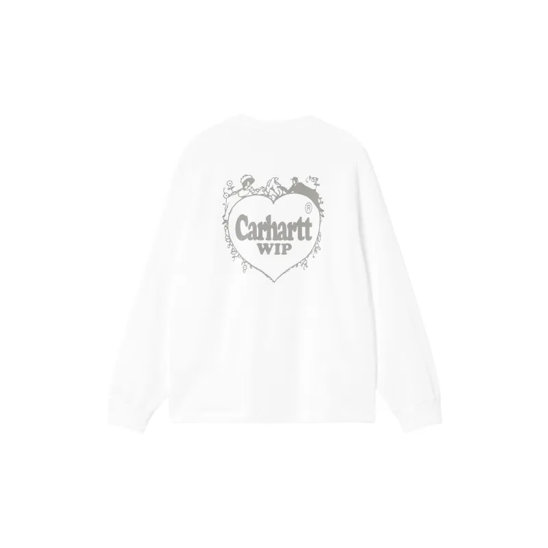 Carhartt WIP L/S Spree Logo print T shirt-1