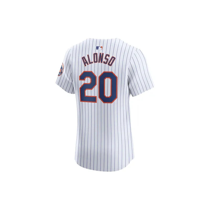 Nike Pete Alonso New York Mets Men's Nike Dri FIT Adv Mlb Elite Jersey-1