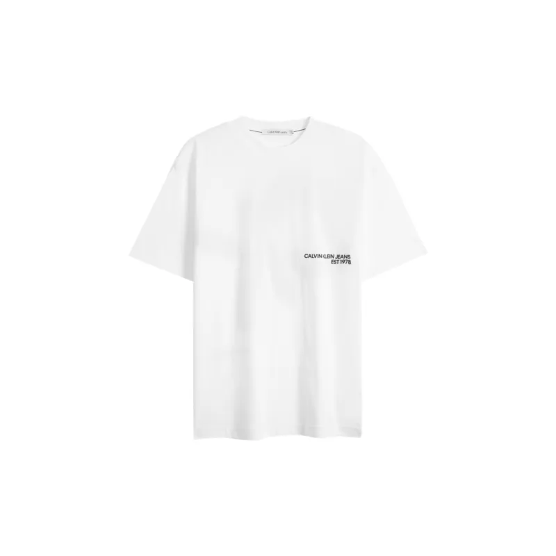 Calvin Klein Logo print Cotton T shirt-1