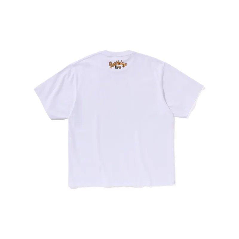 A BATHING APE Art Print Relaxed Fit Tee-5