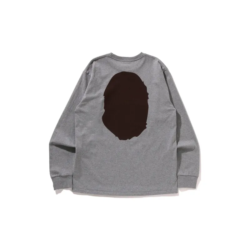 A BATHING APE Big Ape Head L/S Tee Tee-11