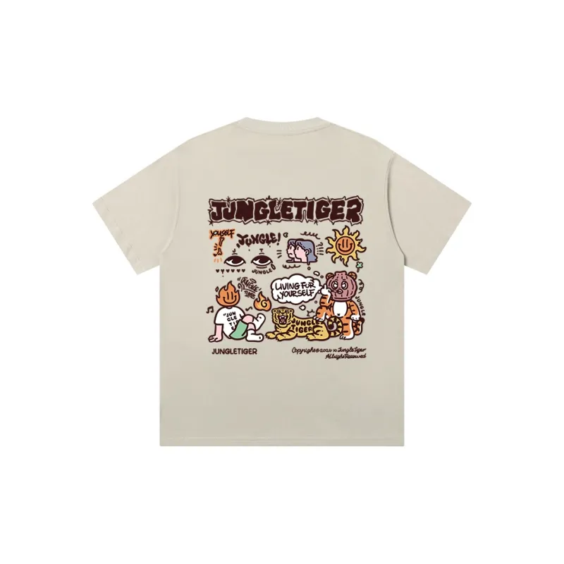 JUNGLE TIGER T Shirts Unisex-7