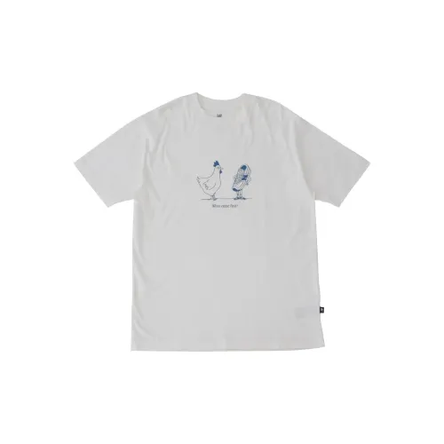 New Balance Chicken Or Shoe T-Shirts Men White