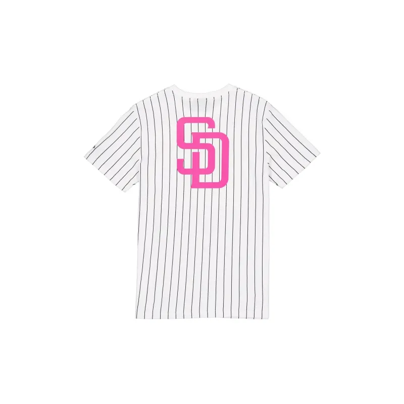 New Era San Diego Padres T-Shirt Unisex White-1