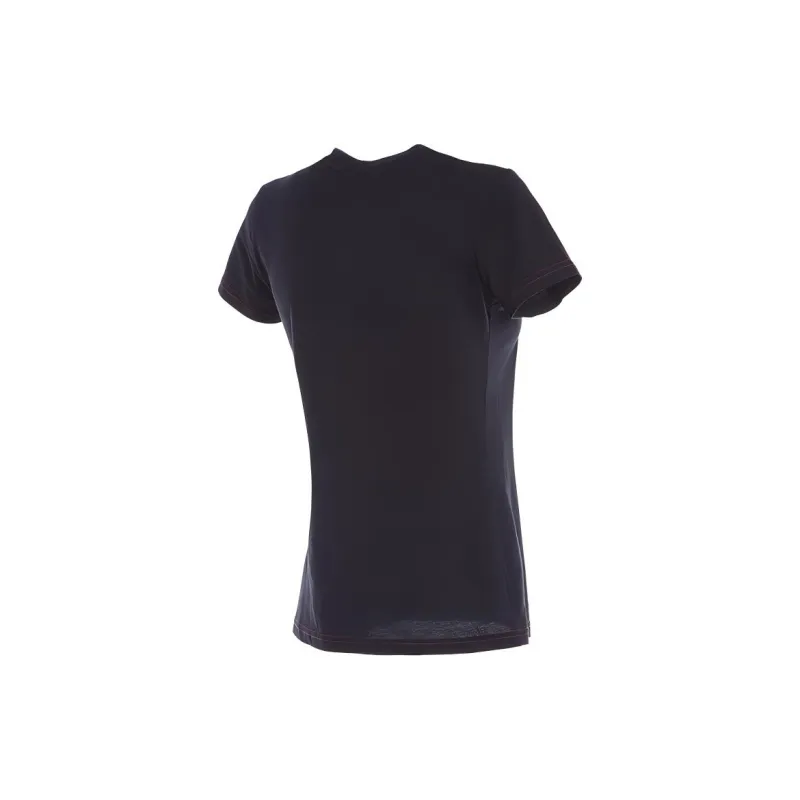 DAINESE T-Shirt Women's Black Red-1