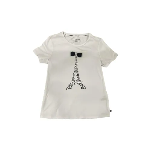 KARL LAGERFELD / Karl Lagerfeld Jeans T-Shirts Women's White