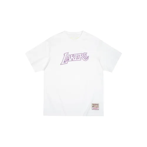 Mitchell Ness Mitchell & Ness NBA Series T-Shirts Unisex White