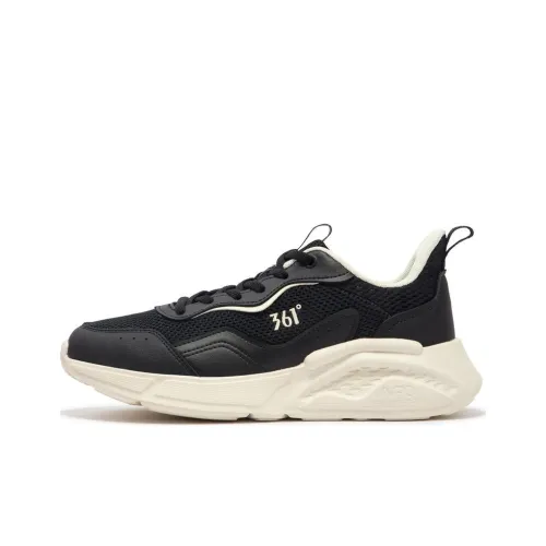 361° Life Collection Anti Slip Wear Resistant Low Top Casual Shoes Women's Black Beige