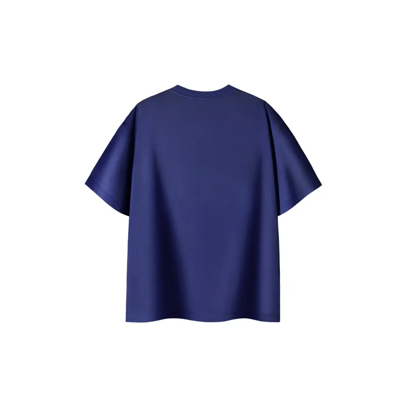 PSO Brand Puppy Series Trendy Brand Trendy Drop Shoulder Top Short Sleeved T Shirts Unisex-16