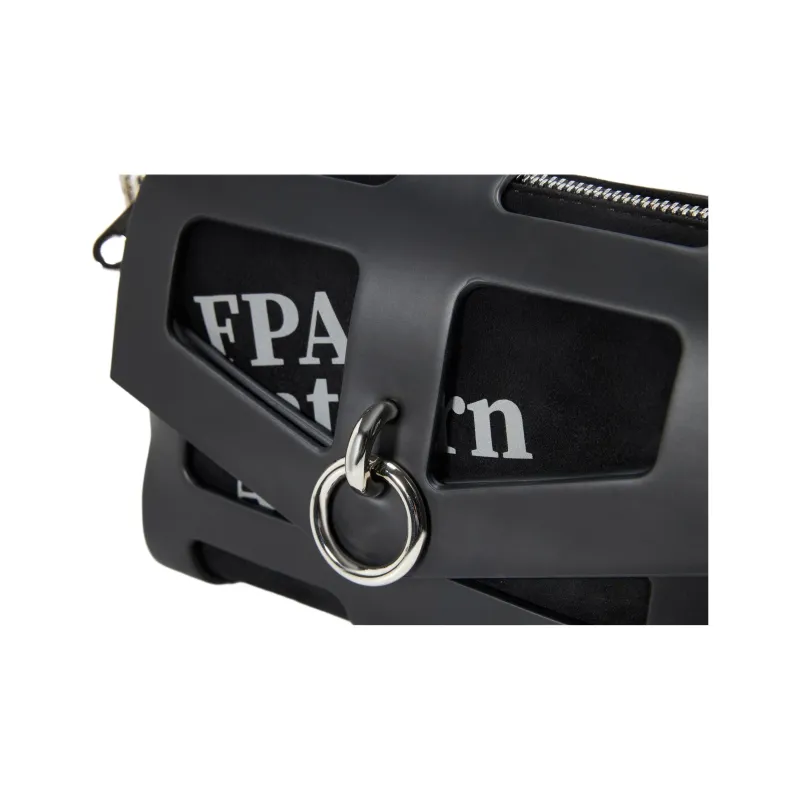 FPA Leather Crossbody Bag Unisex Black-3