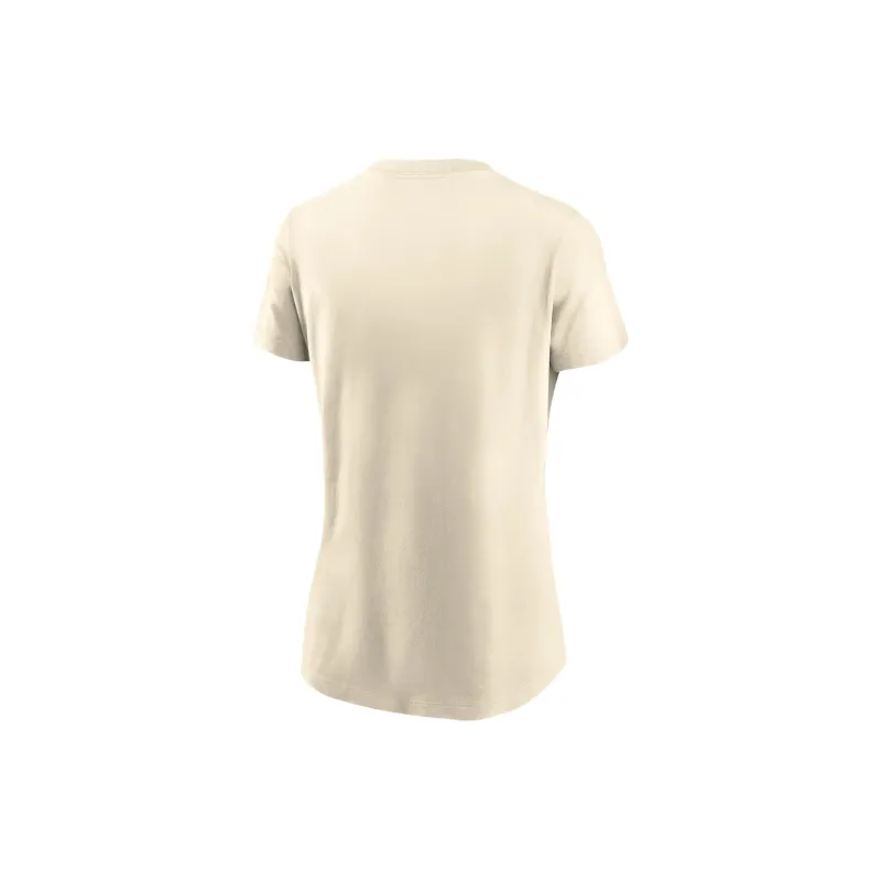 Nike Texas Rangers City Connect Wordmark T-Shirt Women's Ecru-1