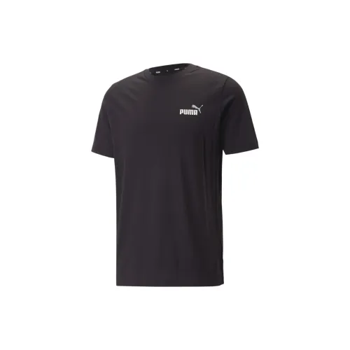 PUMA MMQ Striped T-Shirts Men Black/White