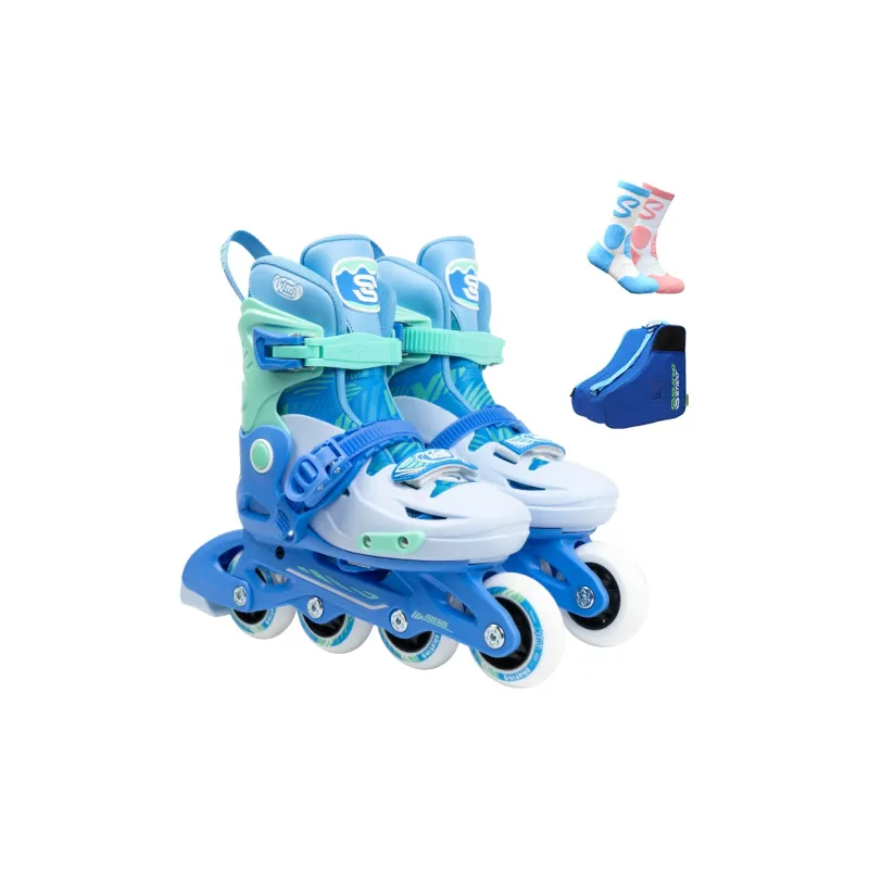 SKATING START Inline Skates Roller Skates Training Recommendation Kids' Four Sizes Adjustable-9
