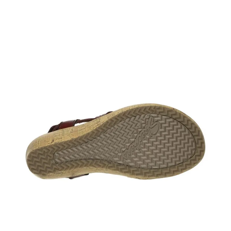 Skechers Cali Beverlee Strap Sandals Women's Umber-4