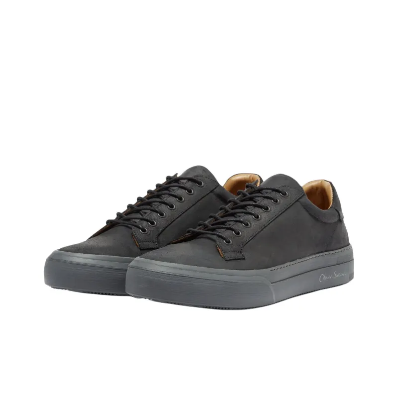 Oliver Sweeney Low-Top Skateboard Shoes Men's Black-2