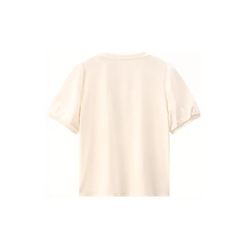 KUHNMARVIN Puff Sleeve T Shirt Women's-4