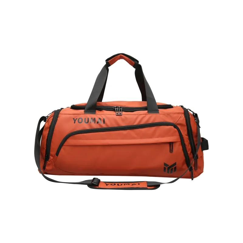 Travel Oxford Gym Bag Medium Size Unisex Black/Orange/Khaki/White/Yellow/Army Green/Lake Blue/Gray-2
