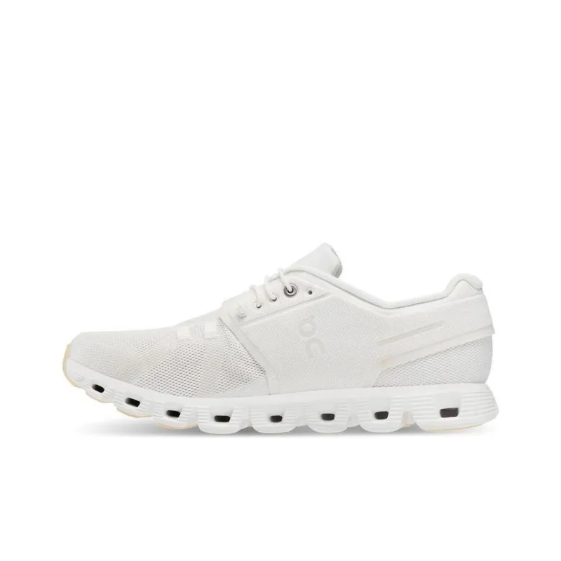 On Running Cloud 5 Undyed White Women's-0