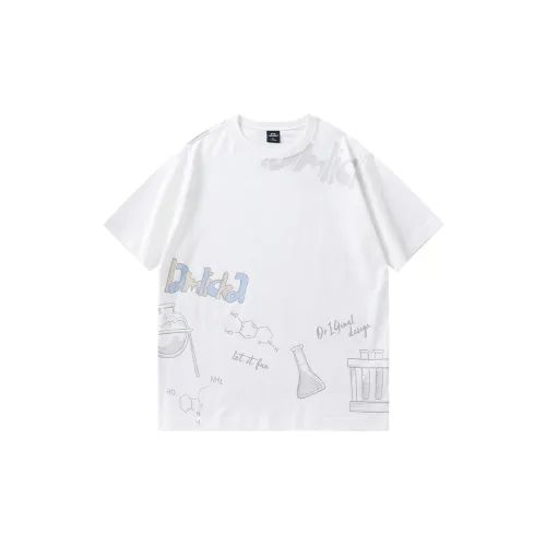 LAMLICKA T-Shirts Unisex White