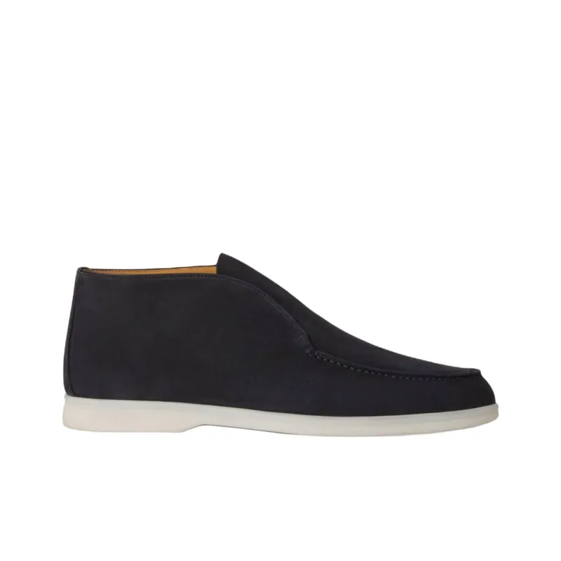 Loro Piana Open Walk Casual Shoes Men's Marine Blue-1