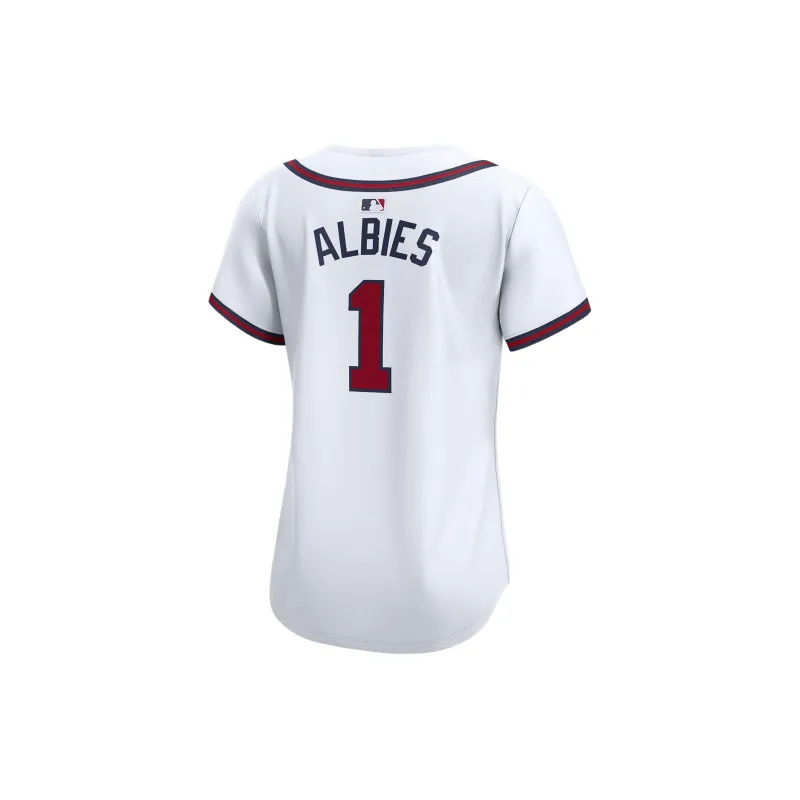 Nike Ozzie Albies Atlanta Braves Women's Nike Dri FIT Adv Mlb Limited Jersey-1