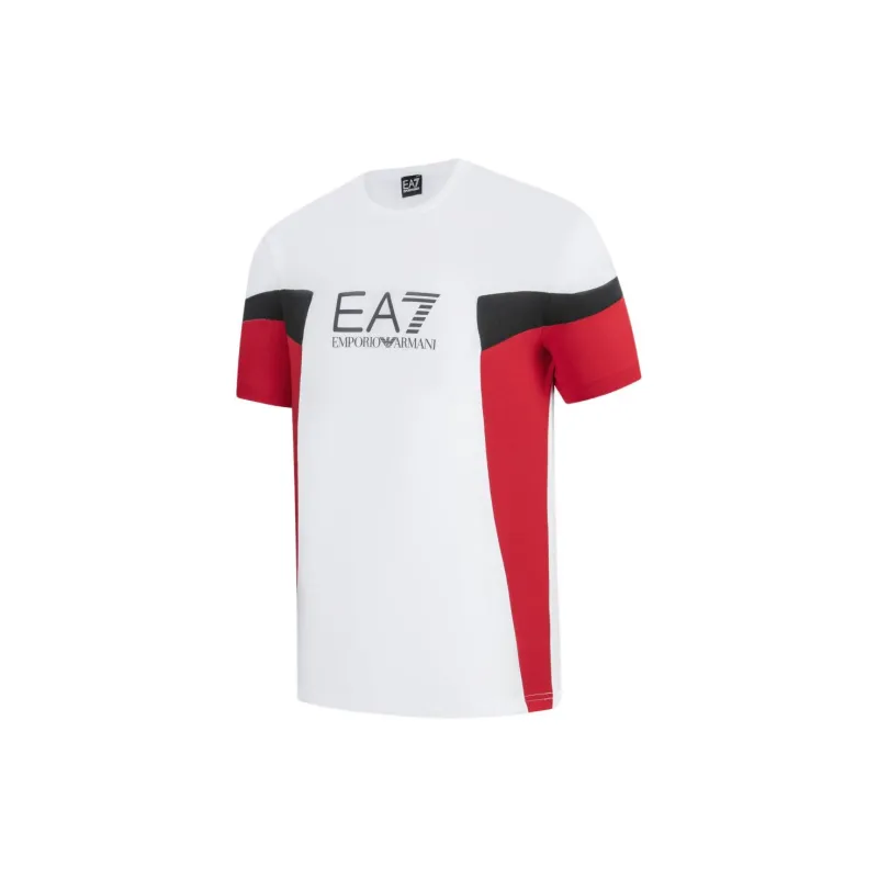 EMPORIO ARMANI EA7 SS24 T Shirt Men's White-2