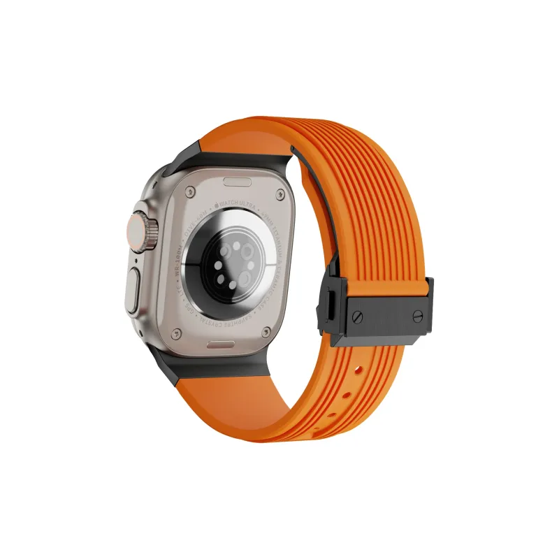 CHENSONG Apple Compatibility Watch Band Fluoroelastomer Material-13