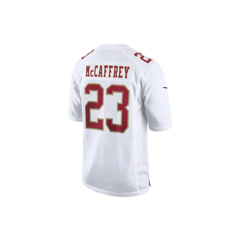 Nike Christian McCaffrey San Francisco 49ers T-Shirt Men's White-1