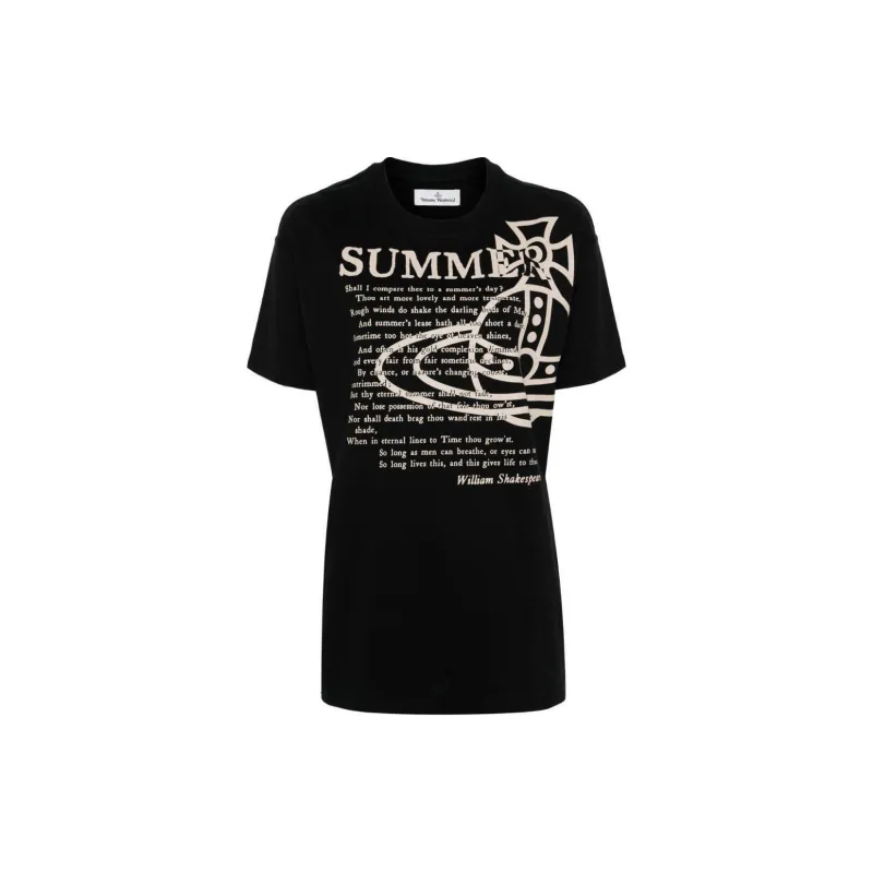 Vivienne Westwood Signature Orb Logo print T shirt-6
