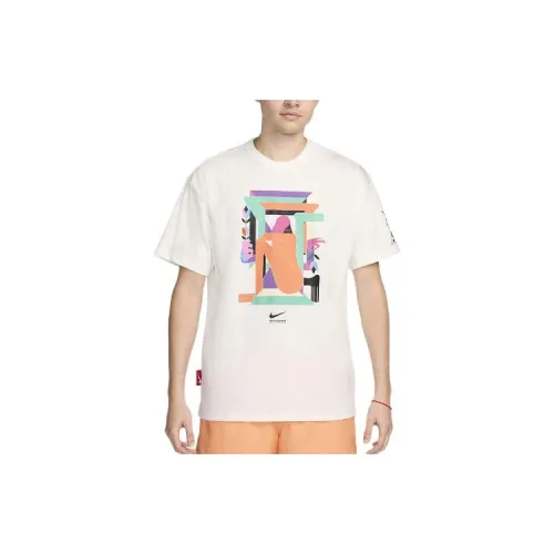 Nike T-Shirts Men Ivory