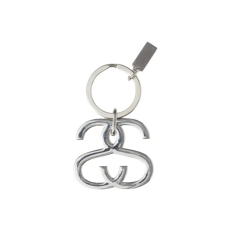 Stussy Zinc Alloy Keychains Unisex-0