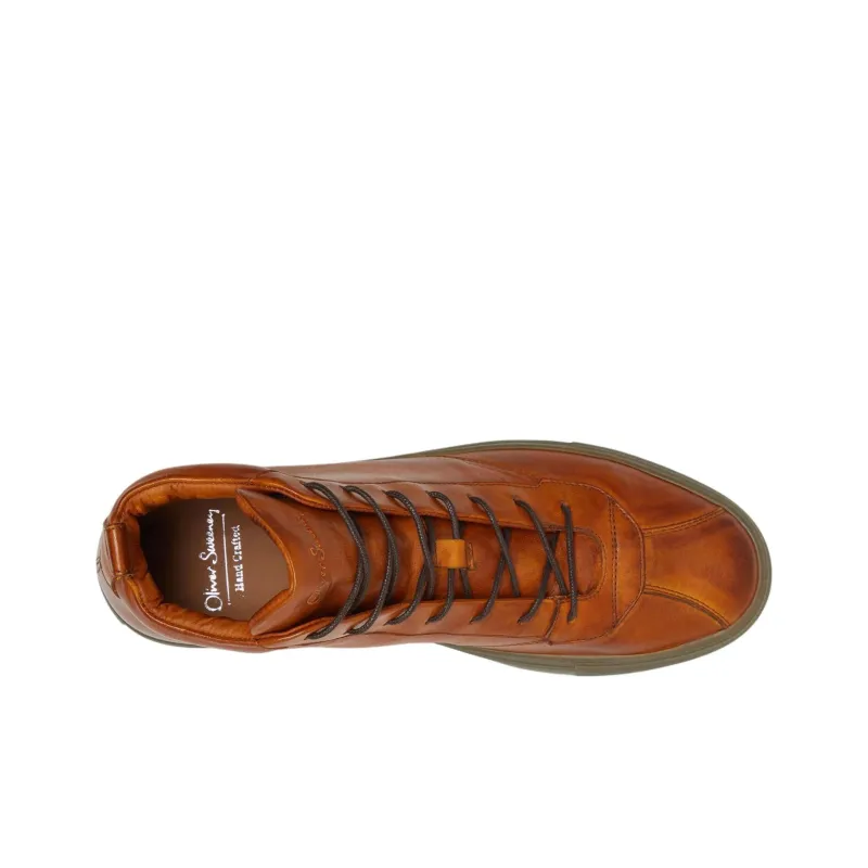 Oliver Sweeney High-Top Skateboard Shoes Men's Brown-2