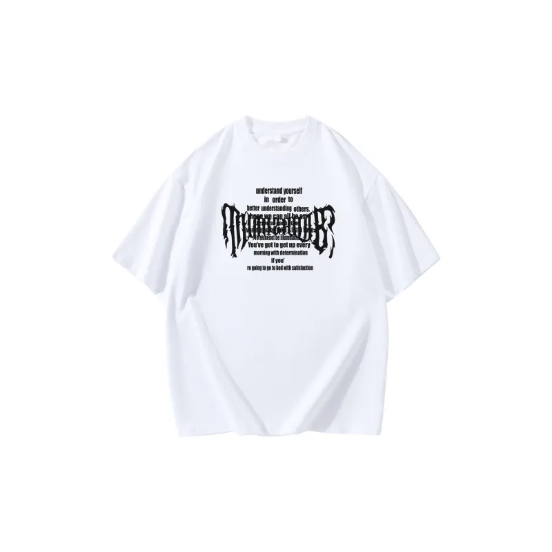 Cotton Short Sleeved T Shirts Unisex-8