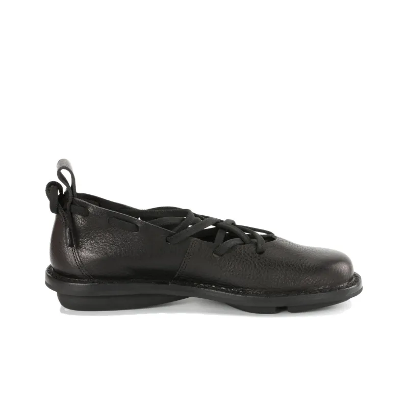 Trippen Casual Single Shoes Women's Black-1